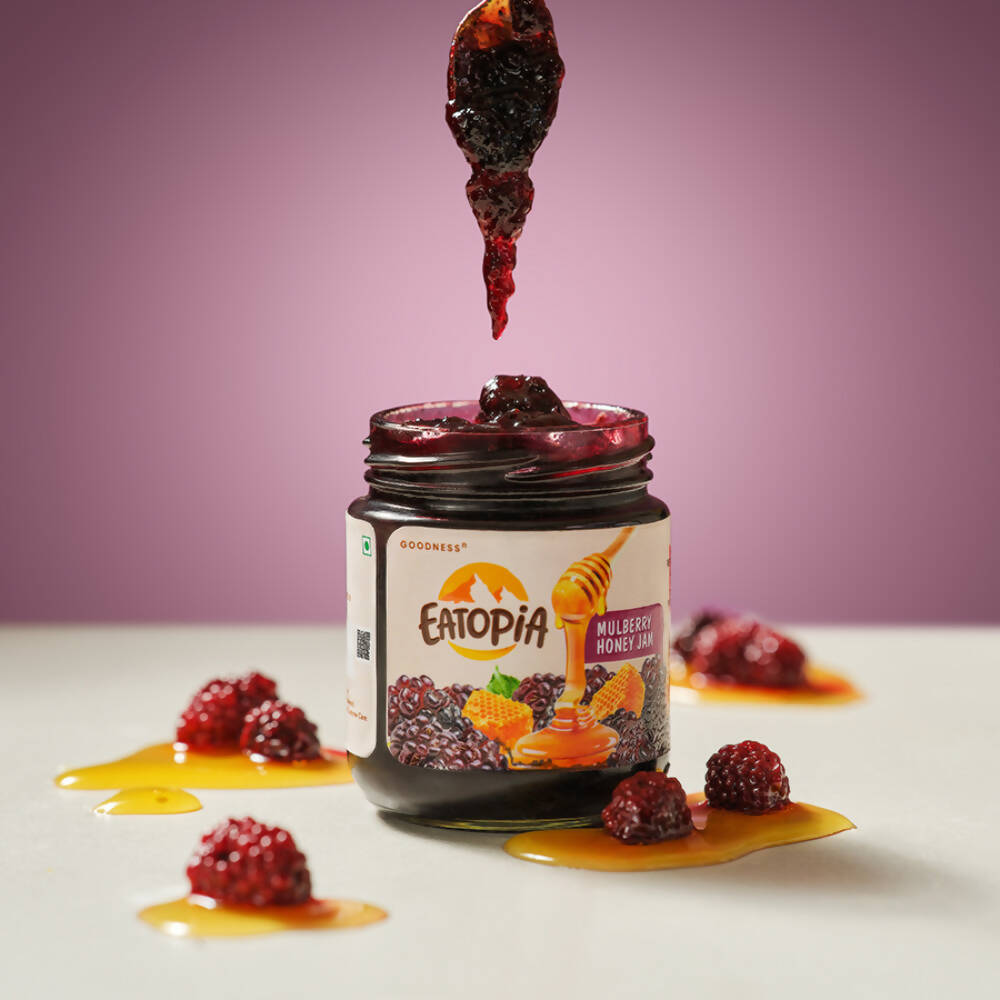Eatopia Mulberry Honey Jam | Grocsy