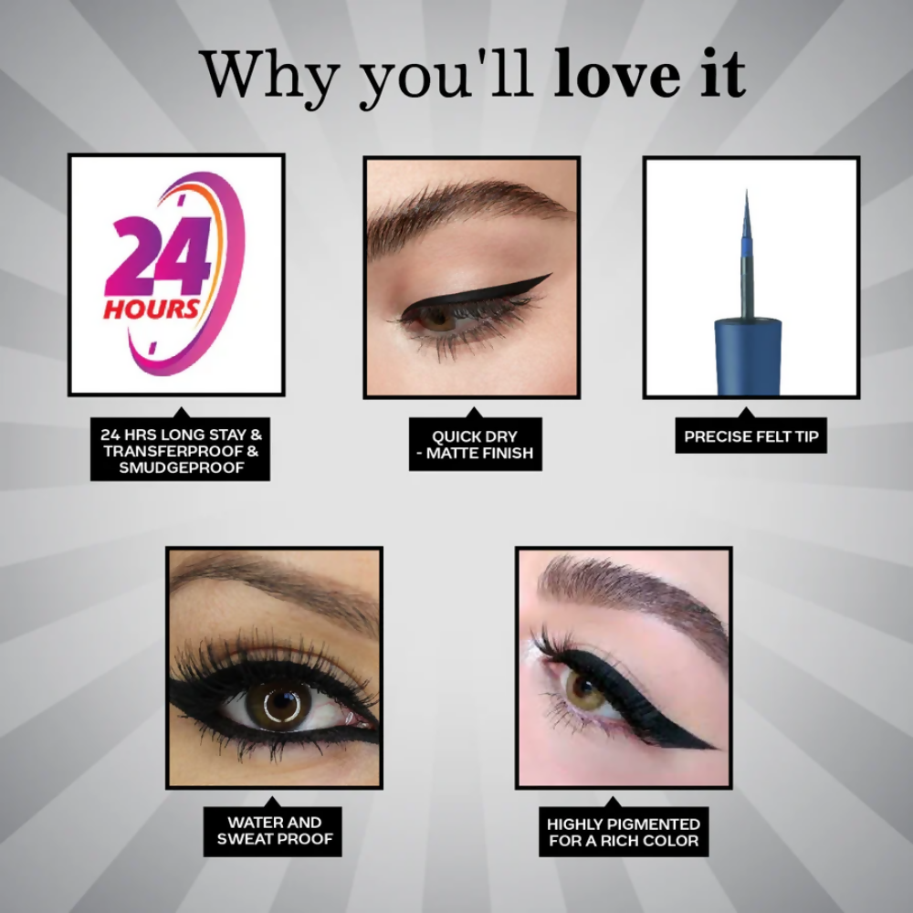 Faces Canada Ultime Pro Matte Play Eyeliner - Sapphire | Grocsy