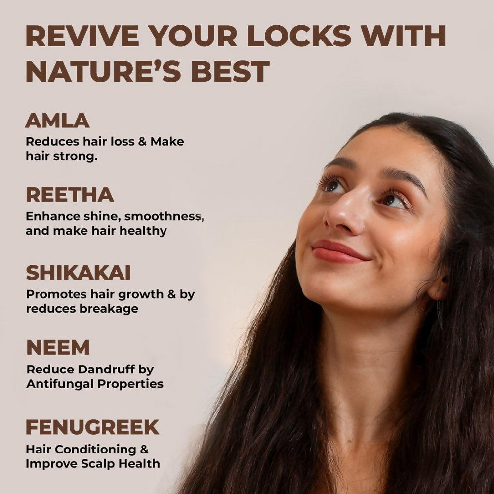 Pureus Herbals Anti Hair Fall & Hair Growth Combo | Grocsy