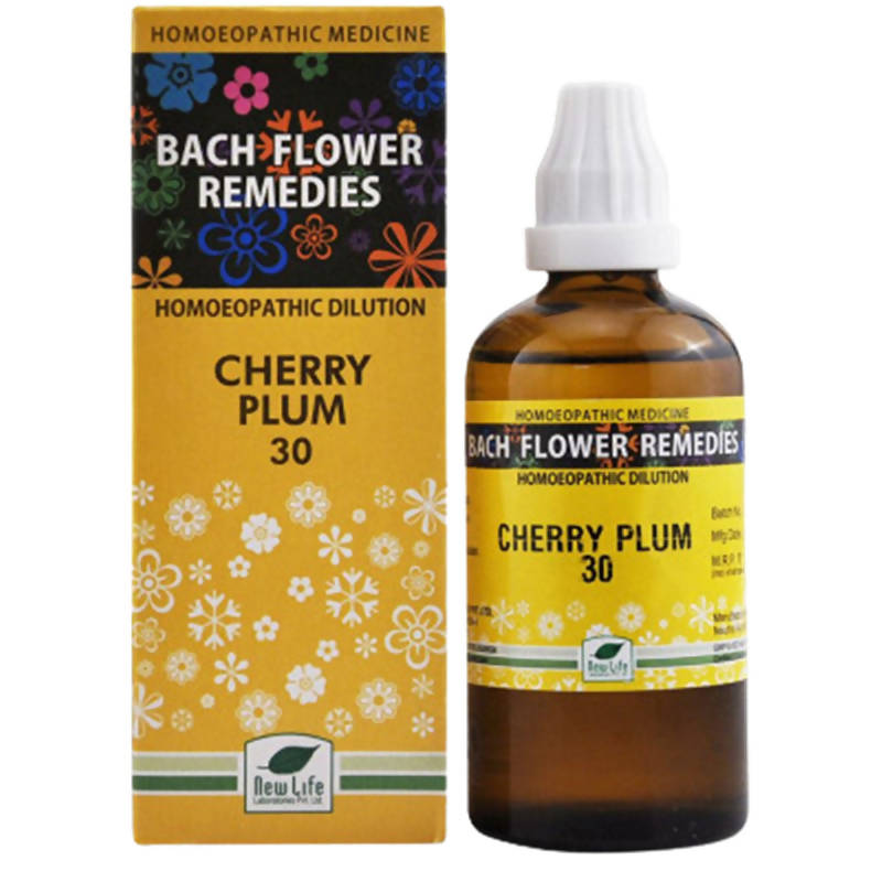 New Life Homeopathy Bach Flower Remedies Cherry Plum Dilution | Grocsy