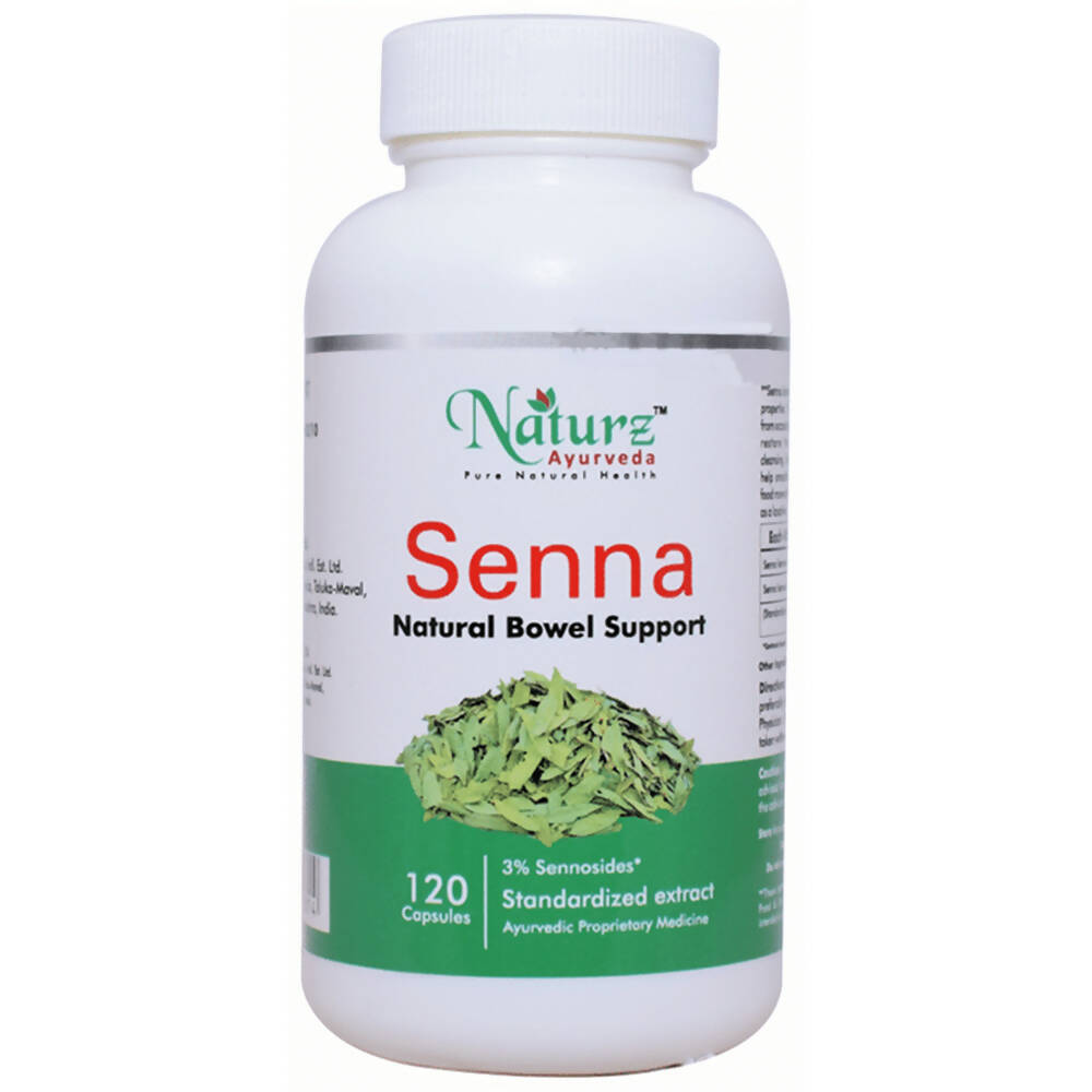 Naturz Ayurveda Senna Capsules | Grocsy
