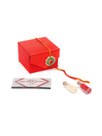 Designer kundan Rakhi - Ruby Raang | Grocsy
