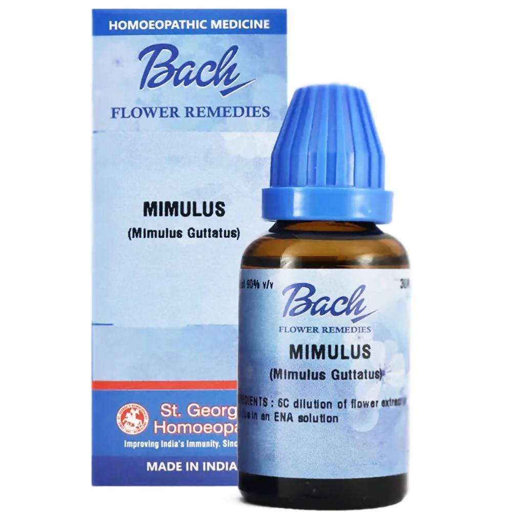 St. George's Bach Flower Remedies Mimulus Dilution | Grocsy