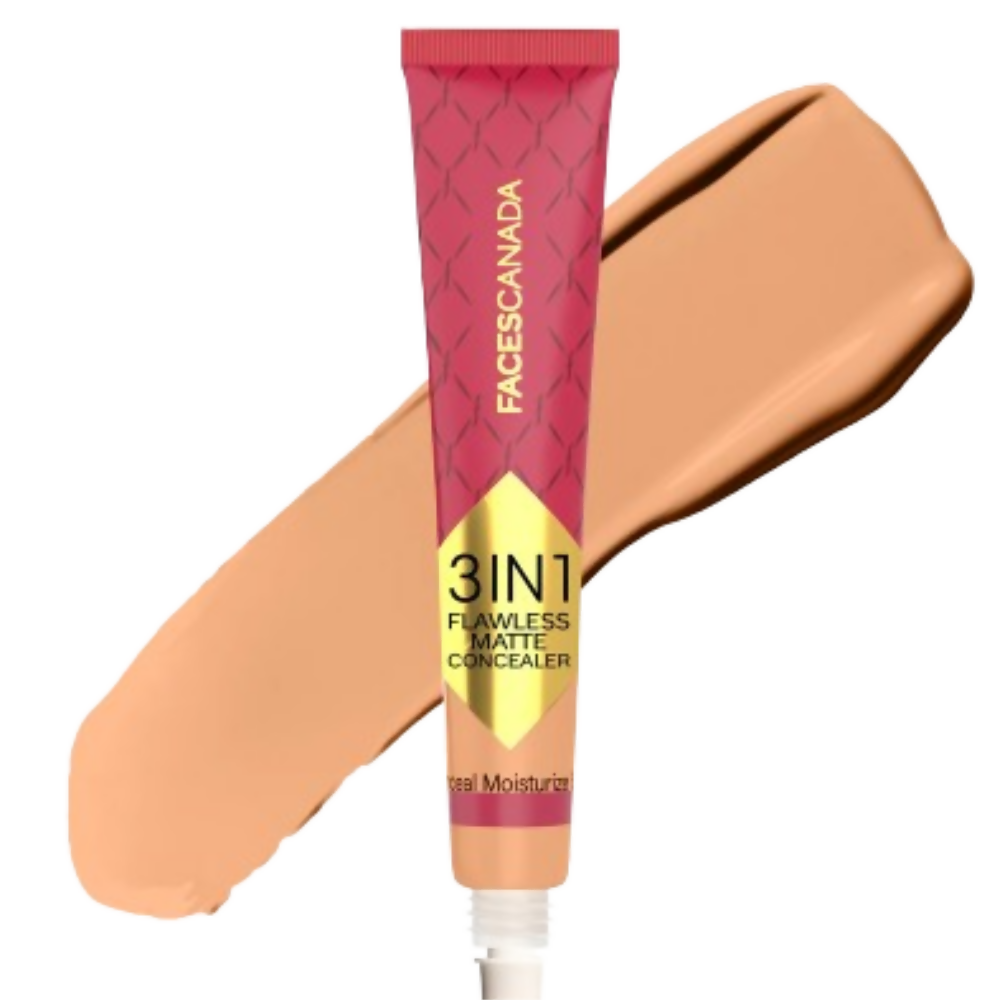 Faces Canada 3 in 1 Flawless Matte Concealer & Colour Correctors - Ivory | Grocsy