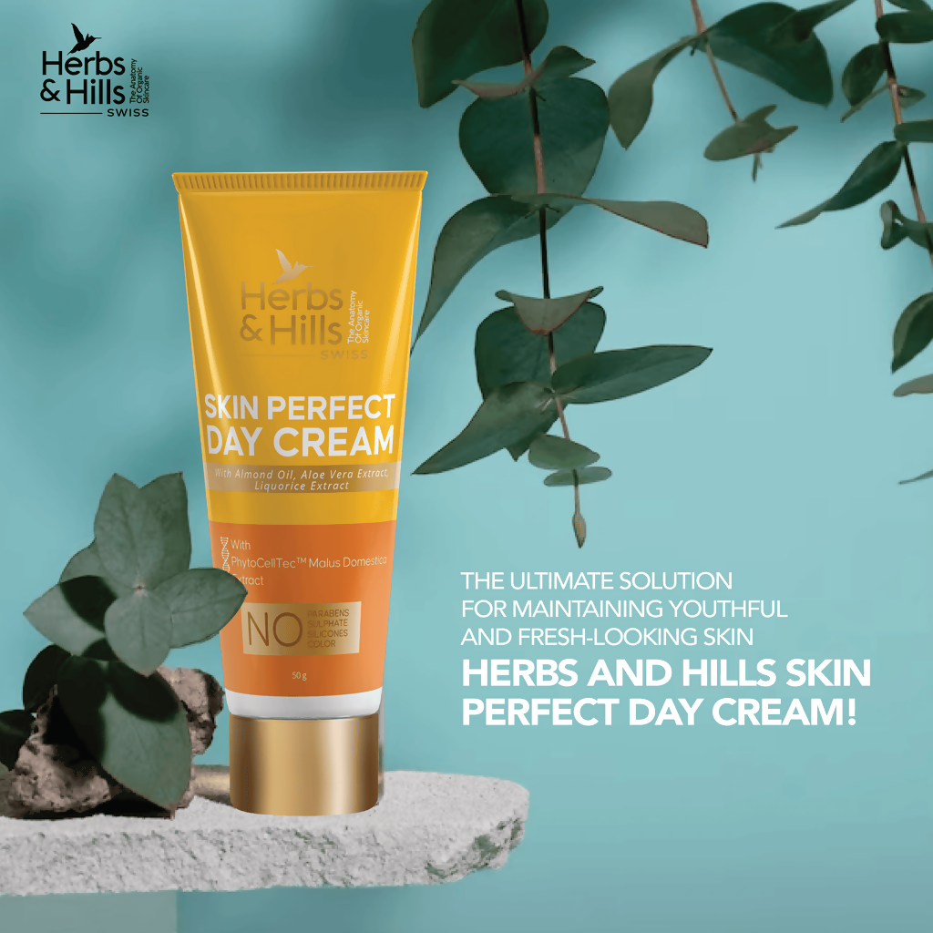 Herbs & Hills Skin Perfect Day Cream (Swiss Range) | Grocsy
