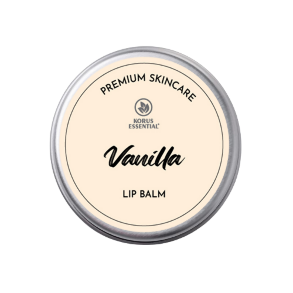 Korus Essential Vanilla Lip Balm With Shea Butter | Grocsy