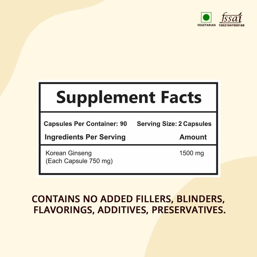 Mountainor Advanced Korean Ginseng Capsules | Grocsy