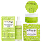 Natural Vibes Hair Treatment Serum & Conditioning Mask Combo | Grocsy