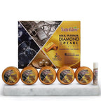 NutriGlow Platinum Diamond Gold and Pearl Facial kit | Grocsy