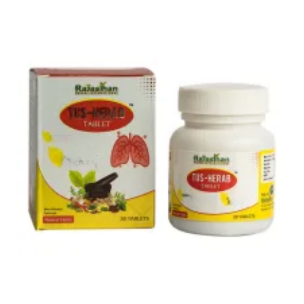 Rajasthan Herbals Tus Herab Tablets | Grocsy