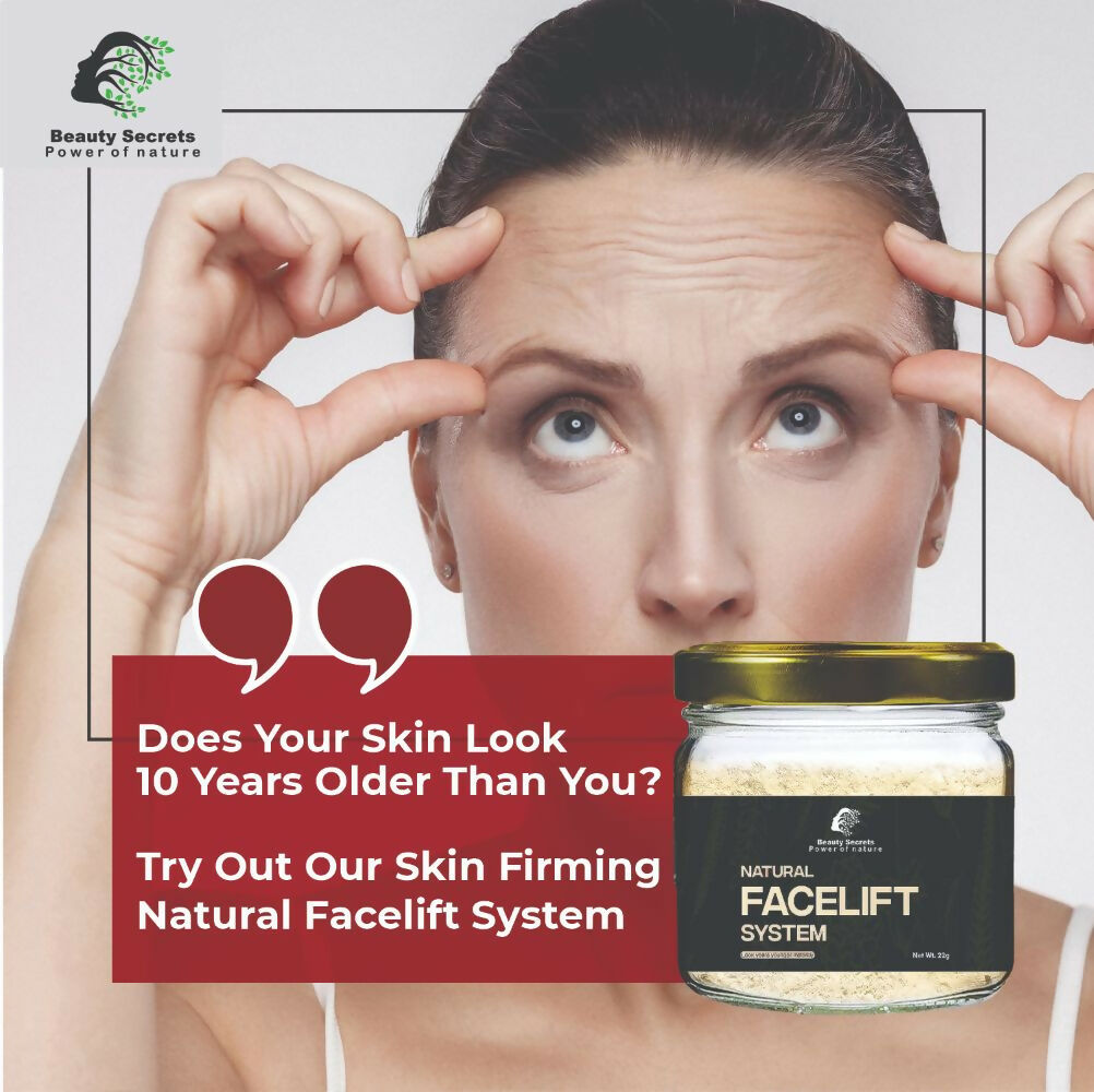 Beauty Secrets Natural Face Lifting Mask/Pack | Grocsy