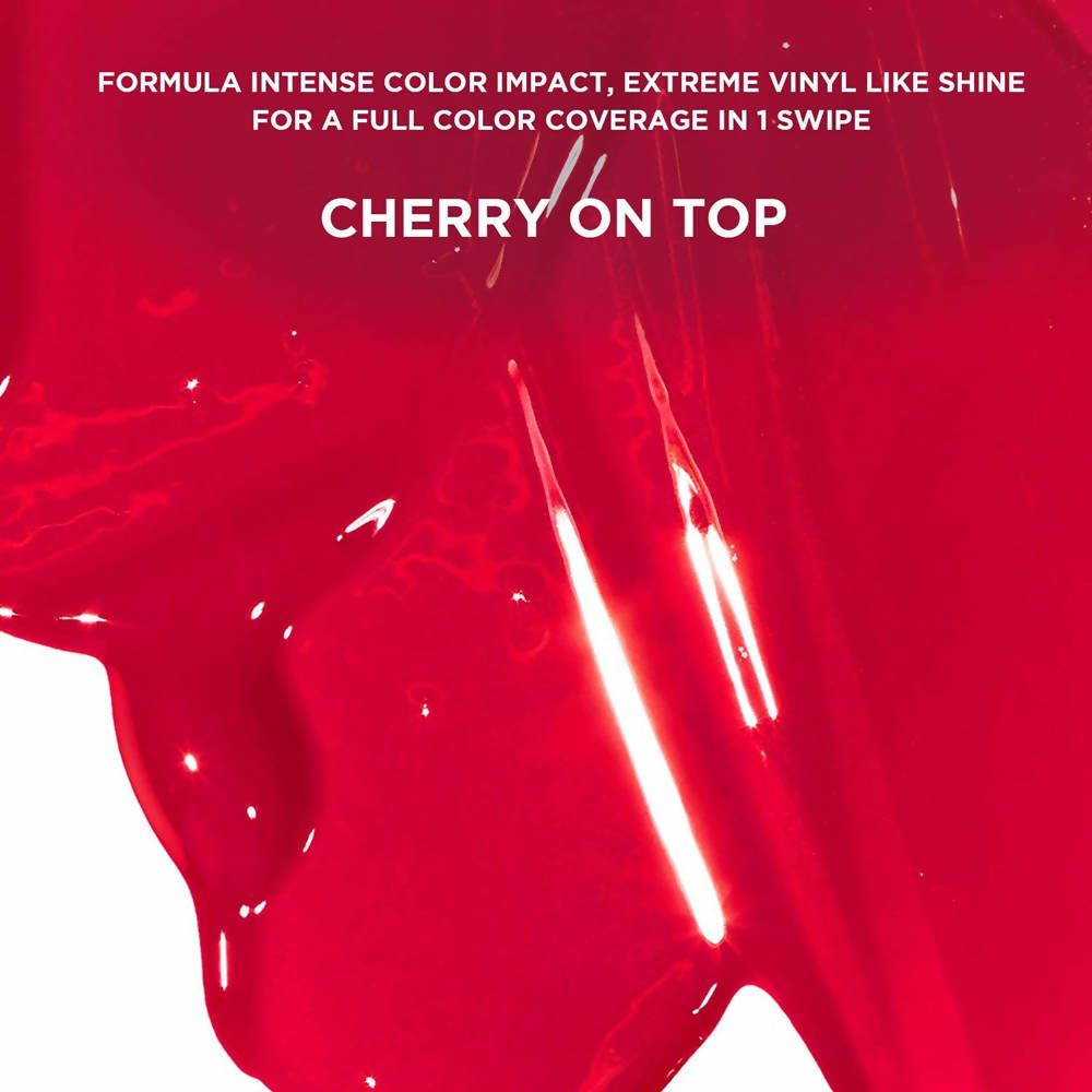 Revlon High Shine Haute Brillance Ultra Hd Vinyl Lip Polish - Cherry On Top | Grocsy