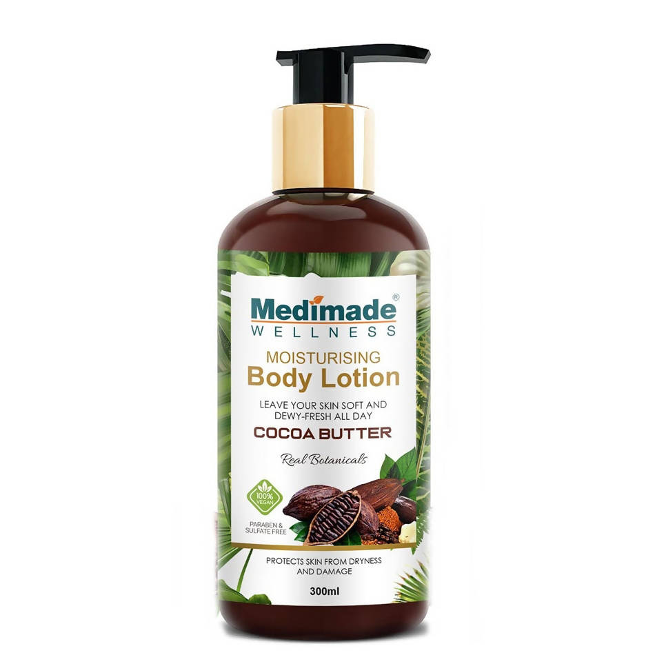 Medimade Wellness Cocoa Butter Moisturising Body Lotion | Grocsy