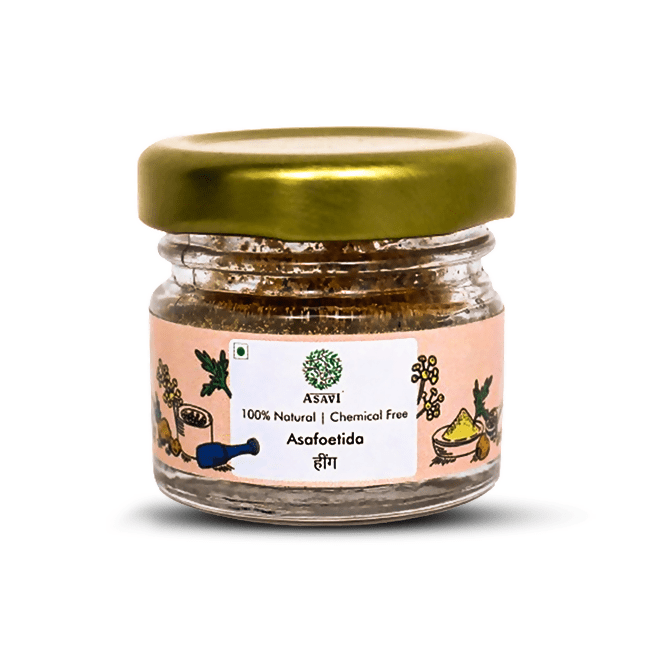 Asavi Handcrafted Natural Hathras Hing (Asafoetida) | Grocsy
