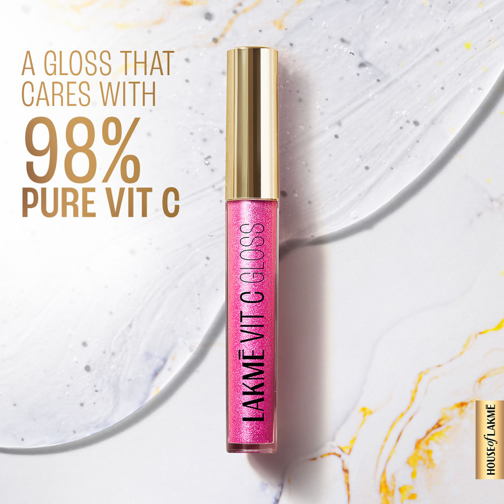 Lakme Superglow Vit C Gloss - Coca Brown | Grocsy