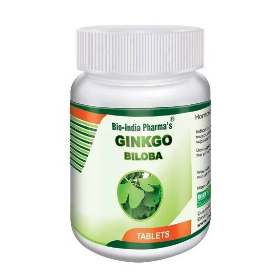 Bio India Homeopathy Ginkgo Biloba Tablets | Grocsy