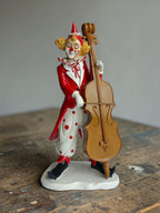 Sun Mun Decors Cello Musician Clown Figurine | Grocsy