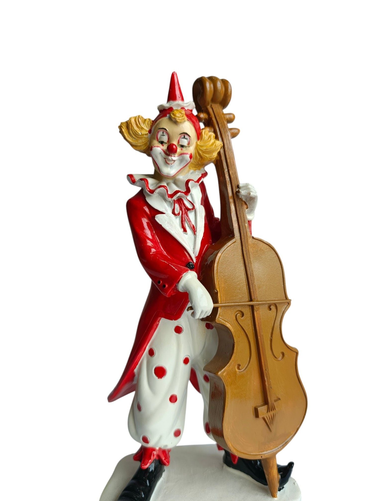 Sun Mun Decors Cello Musician Clown Figurine | Grocsy