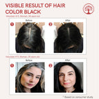 Ivory Natural Black Hair Color - Plant-Based Natural Hair Color - Both For Men Women | Grocsy