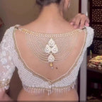 Jewel City Pearl Layered Versatile Blouse Broach | Grocsy