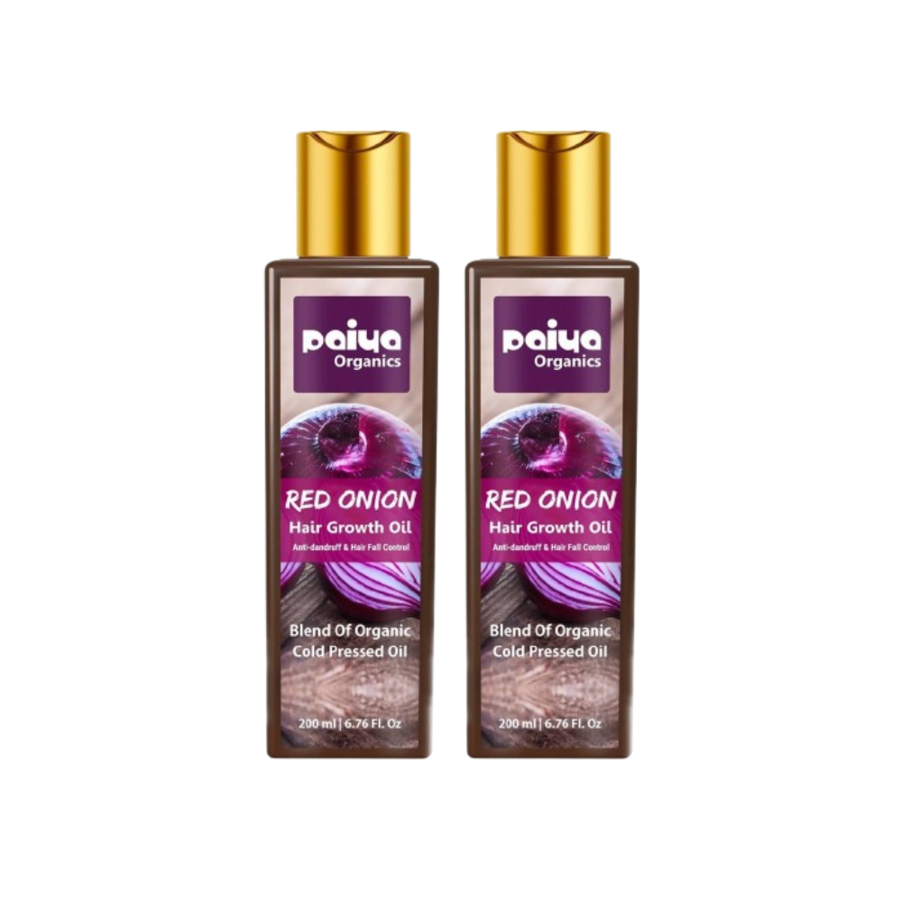 Paiya Organics Red Onion Oil For Hair Growth | Grocsy