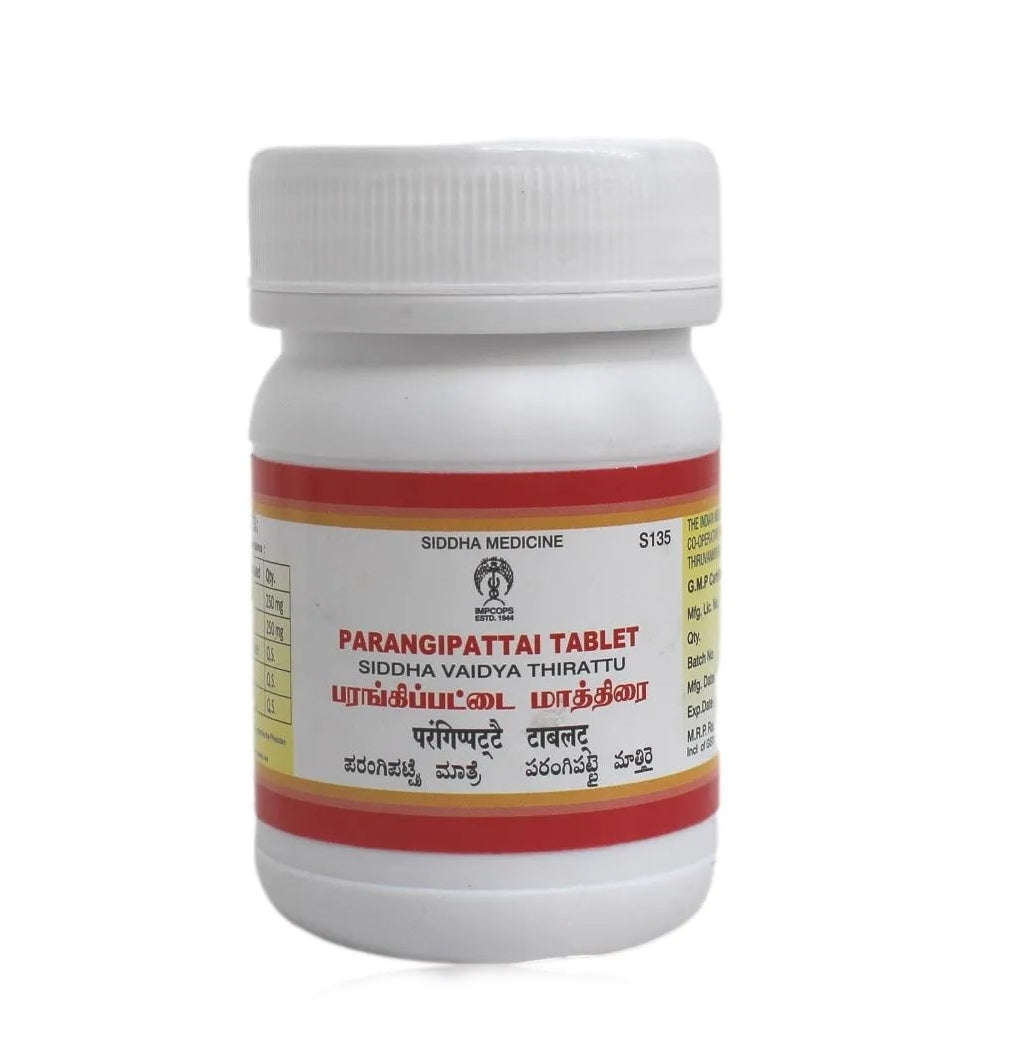 Impcops Ayurveda Parangipattai Churanam Tablets | Grocsy