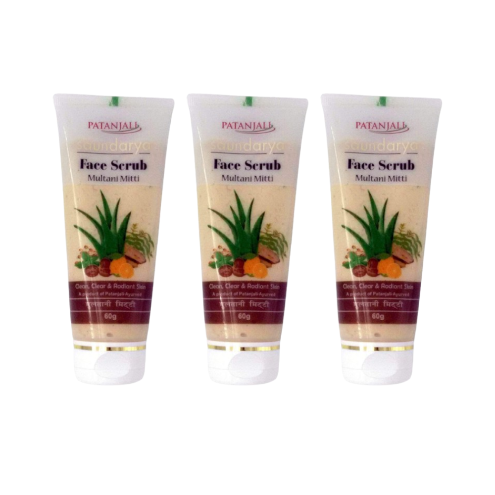 Patanjali Saundarya Multani Mitti Face Scrub | Grocsy