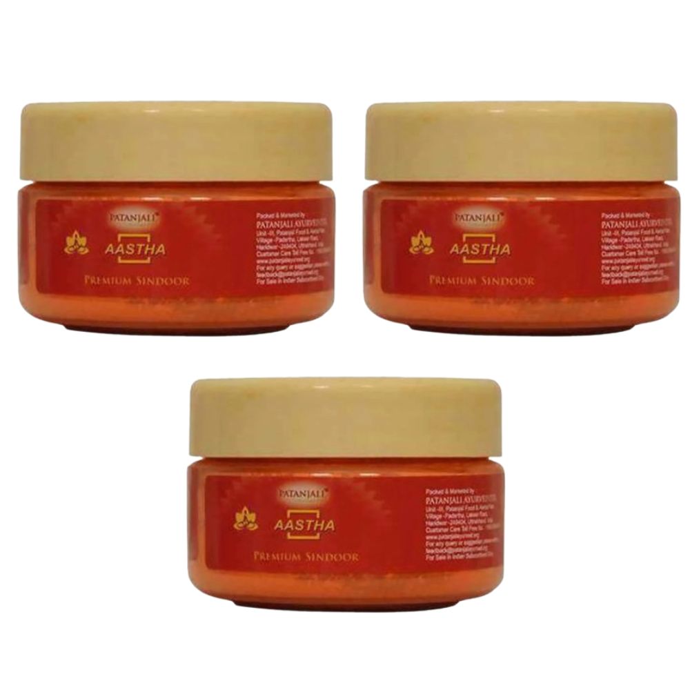 Patanjali Aastha Premium Sindoor (50 gm) | Grocsy