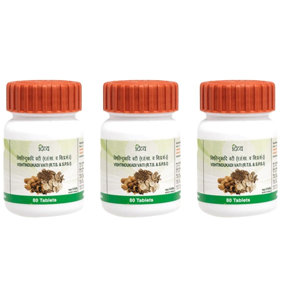Patanjali Vishtindukadi Vati (80 Tabs) | Grocsy