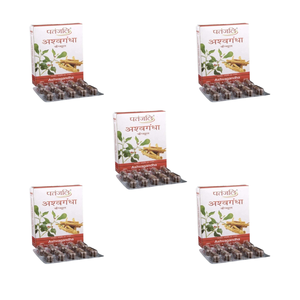 Patanjali Ashwagandha Capsules | Grocsy