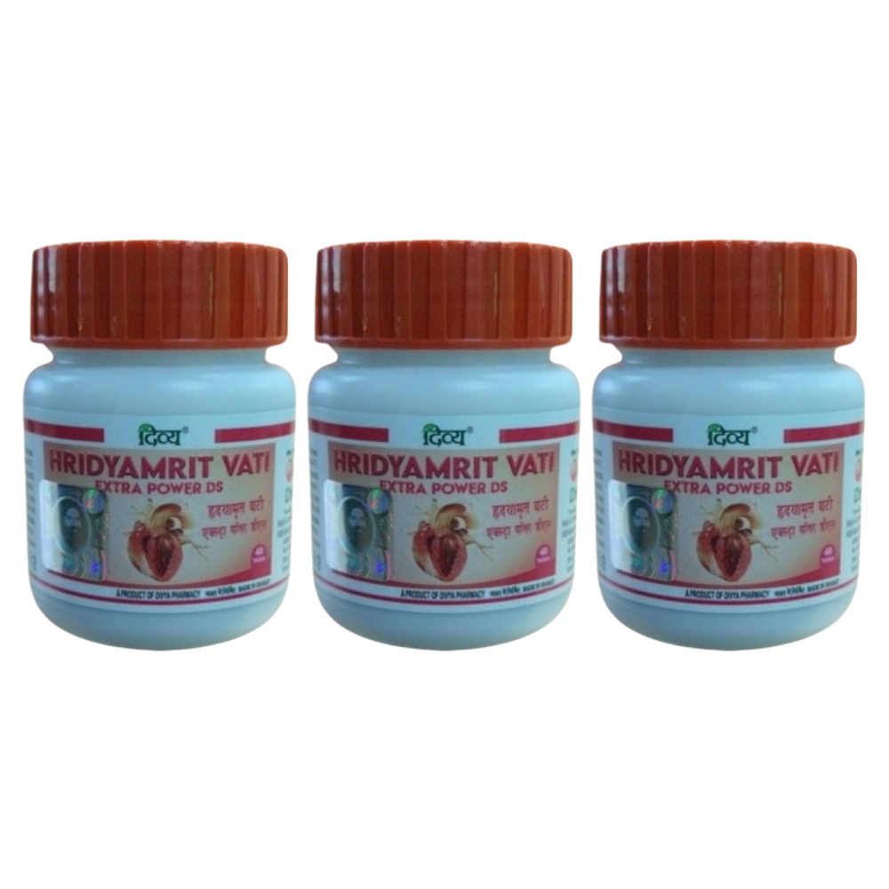 Patanjali Divya Hridyamrit Vati Extra Power | Grocsy
