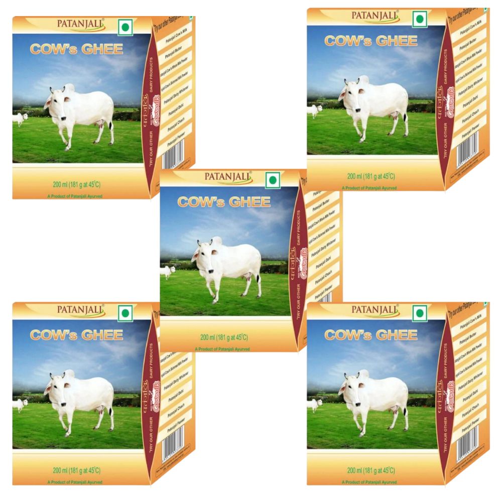 Patanjali Cow's Ghee | Desi Ghee, Aiding Digestion, and Boosting Energy | Grocsy