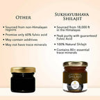 Sukhayu Bhava Pure & Premium Sj Resin Form | Grocsy