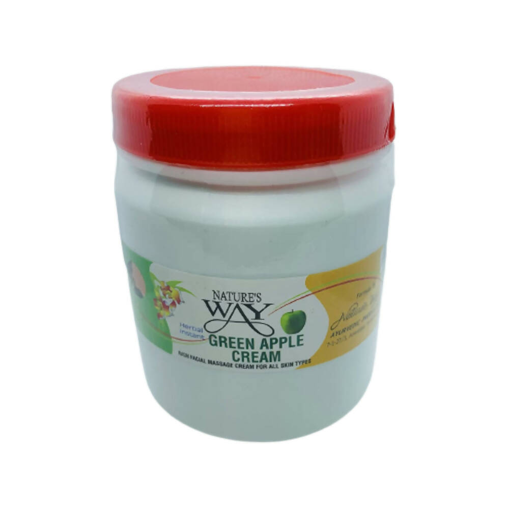 Nature's Way Green Apple Massage Cream | Grocsy