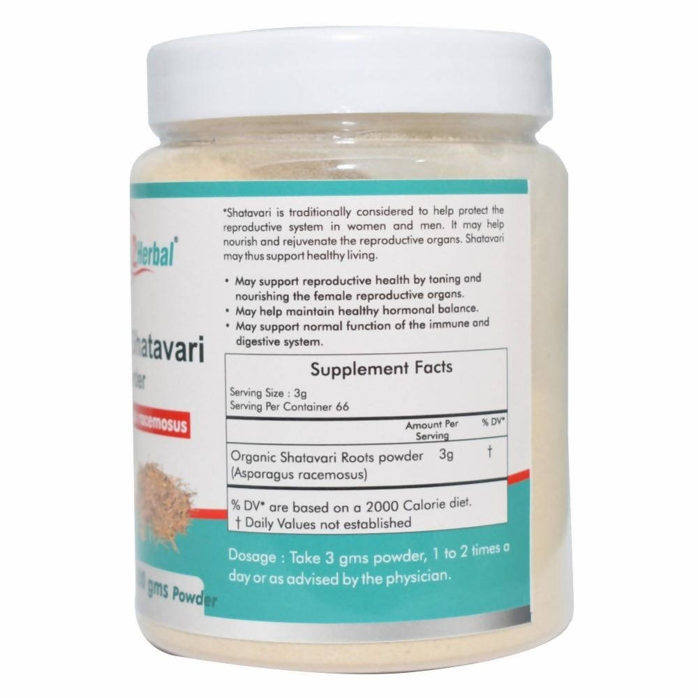 Way2herbal Organic Shatavari Powder | Grocsy