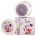 Pilgrim Spanish Lip Scrub (Blueberry) For Dark Lips, Gentle Exfoliation, Hydrated, Smooth & Soft Lips | Grocsy