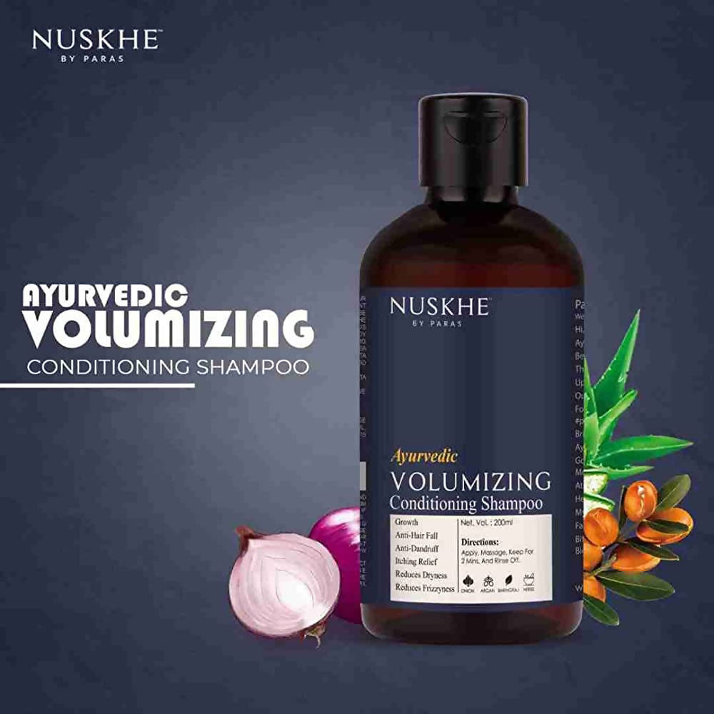 Nuskhe By Paras Ayurvedic Volumizing Conditioning Shampoo | Grocsy