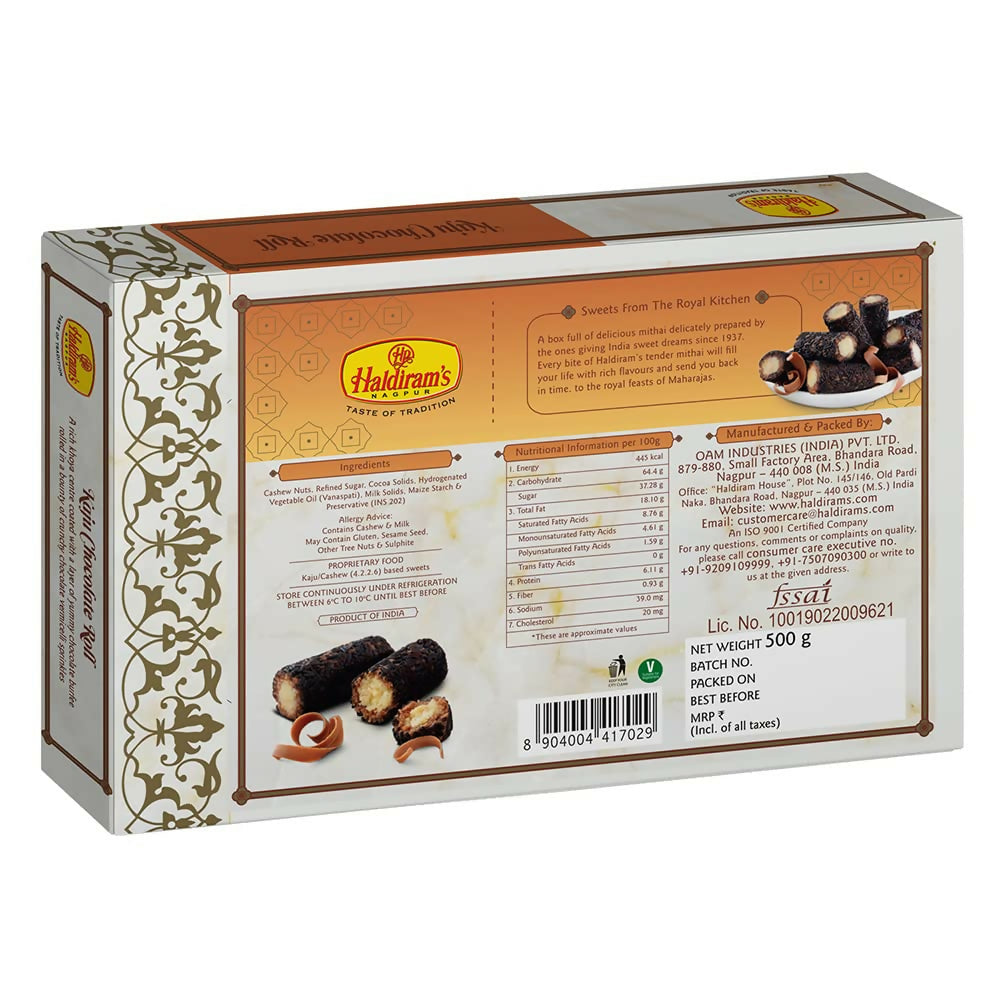 Haldiram's Nagpur Chocolate Roll | Grocsy
