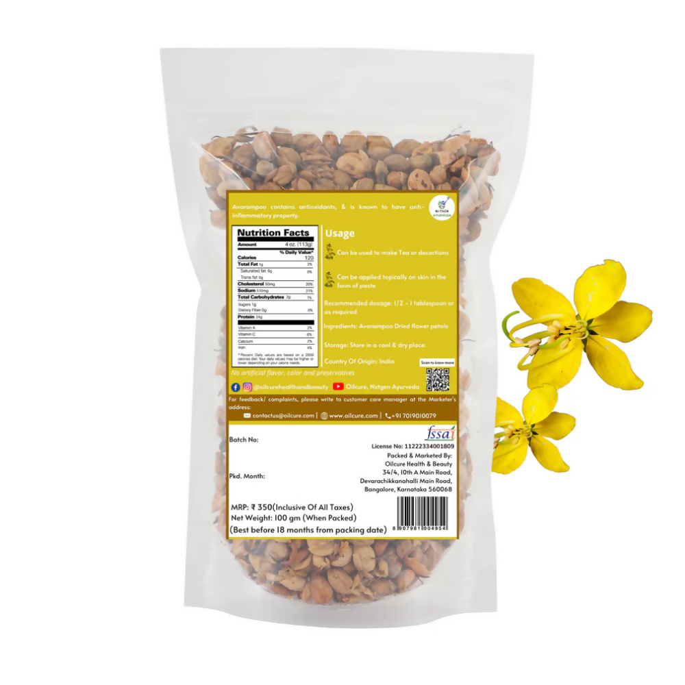 Nxtgen Ayurveda Avarampoo Flower Dried | Grocsy