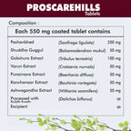Herbal Hills Ayurveda Proscarehills Tablets | Grocsy