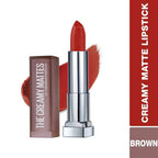 Maybelline New York Color Sensational Creamy Matte Lipstick / Chilli Nude | Grocsy