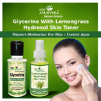 VedicAyurveda Glycerine With Lemongrass Hydrosol Skin Toner | Grocsy