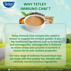Tetley Immuno Chai Loose Leaf Flavoured Black Tea | Grocsy