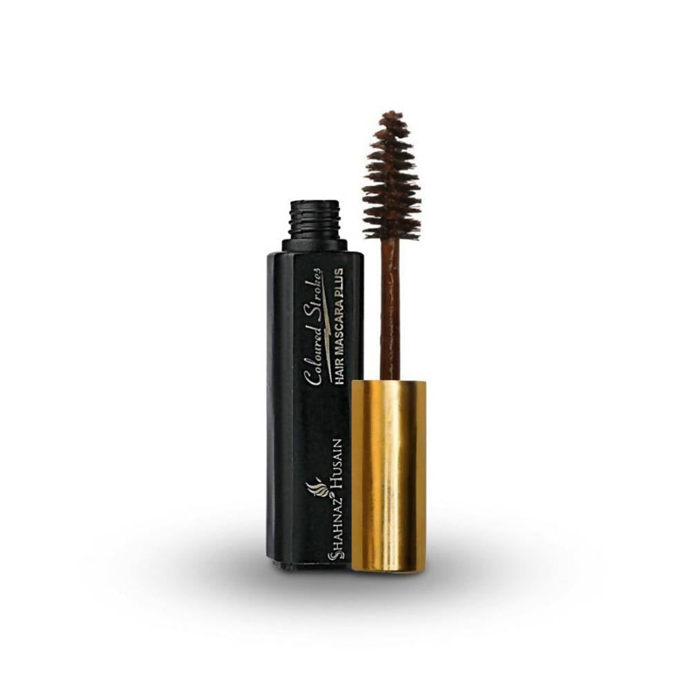 Shahnaz Husain Hair Mascara Plus Shade No.5 - Brown | Grocsy