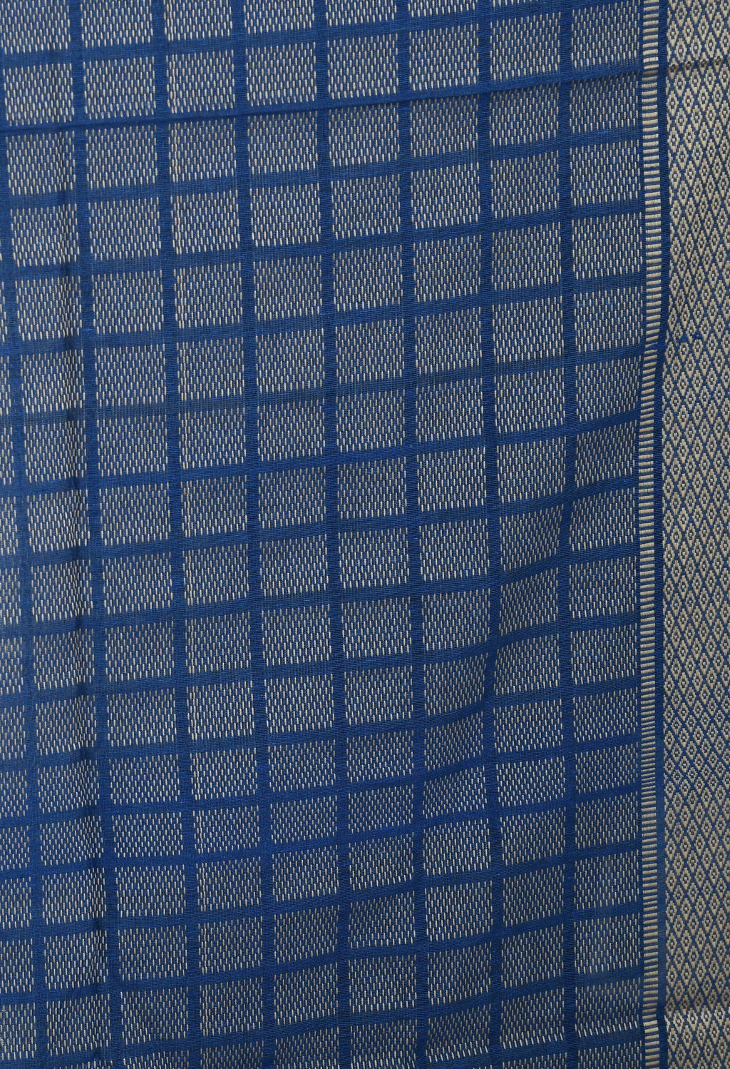 Mominos Fashion Moeza Handloom Cotton Blue Dupatta For Women | Grocsy