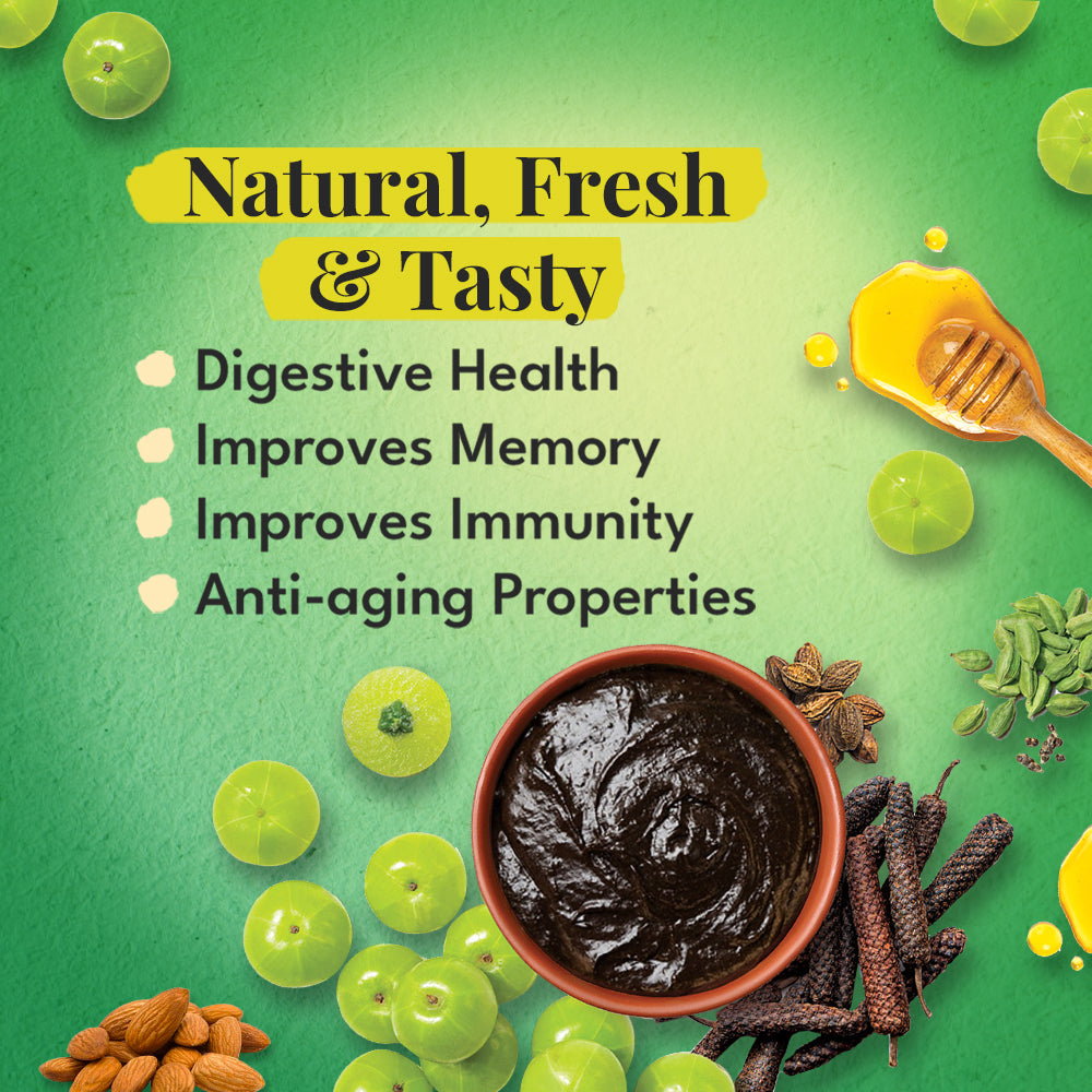 Veda Premium Chyawanprash (Sugar Free) - All Season Jaggery Chyawanprash with Almonds & Saffron, Pure & Fresh | Grocsy