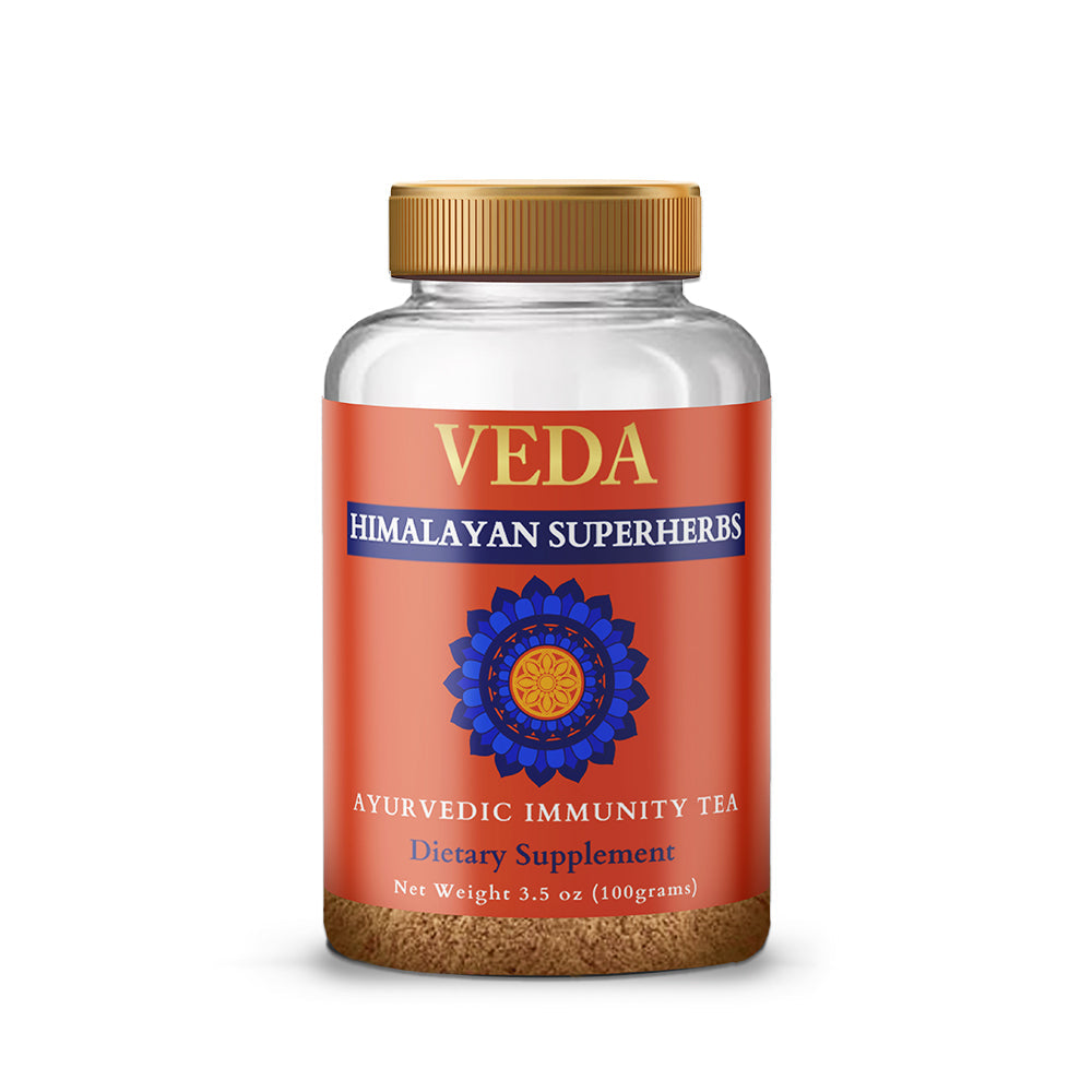 Veda Wellness Kadha - Diabetics Friendly, Fortified with Himalayan Superherbs For Cough & Cold | Grocsy