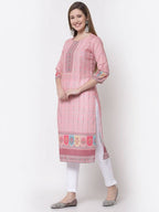 Myshka Multi Color Cotton Printed Kurta | Grocsy