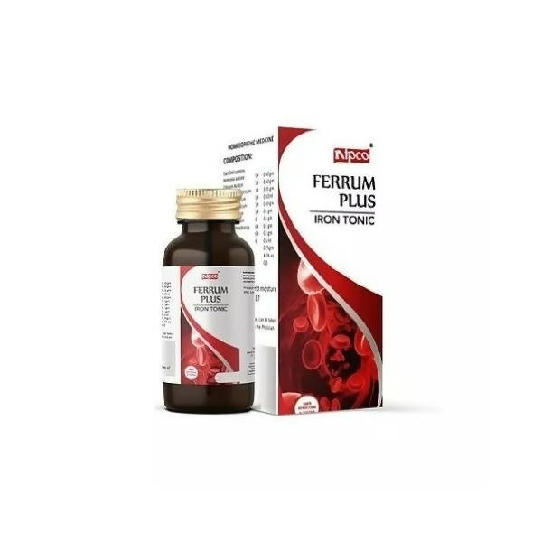 Nipco Homeopathy Ferrum Plus Iron Tonic | Grocsy