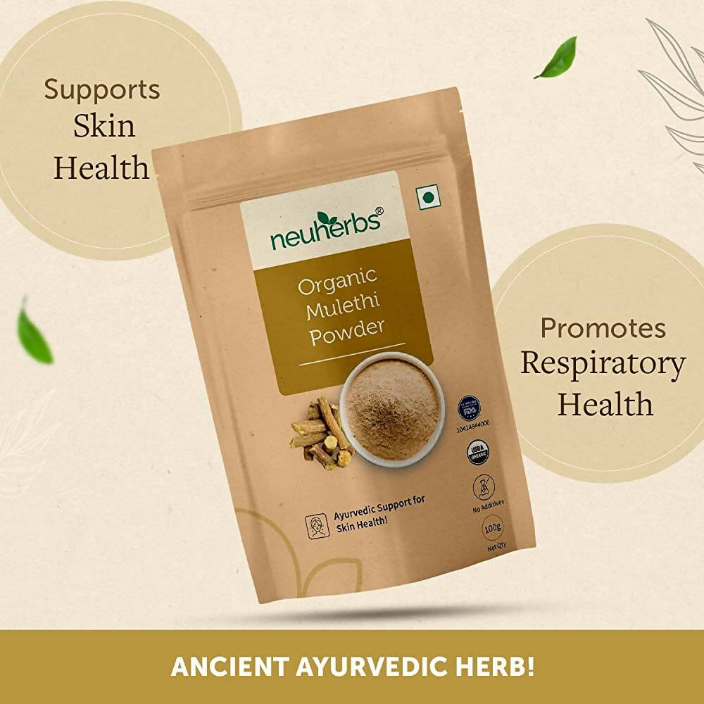 Neuherbs Organic Mulethi Powder | Grocsy